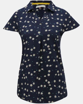 Camasa cu maneci scurte si model floral