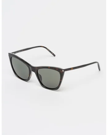 Ochelari de soare cat eye Kate, Negru