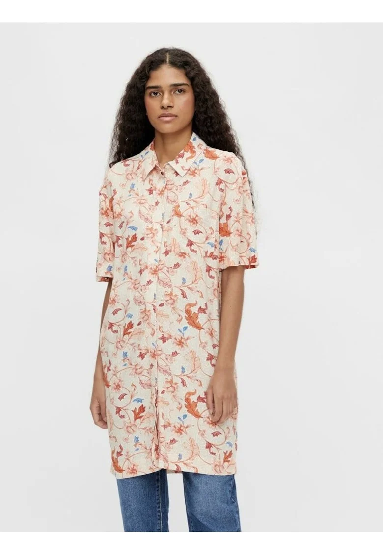 Camasa lunga inflorata Obdulia