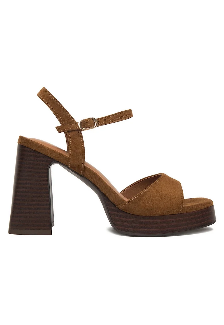 Sandale dama  toc gros, platforma, Maro