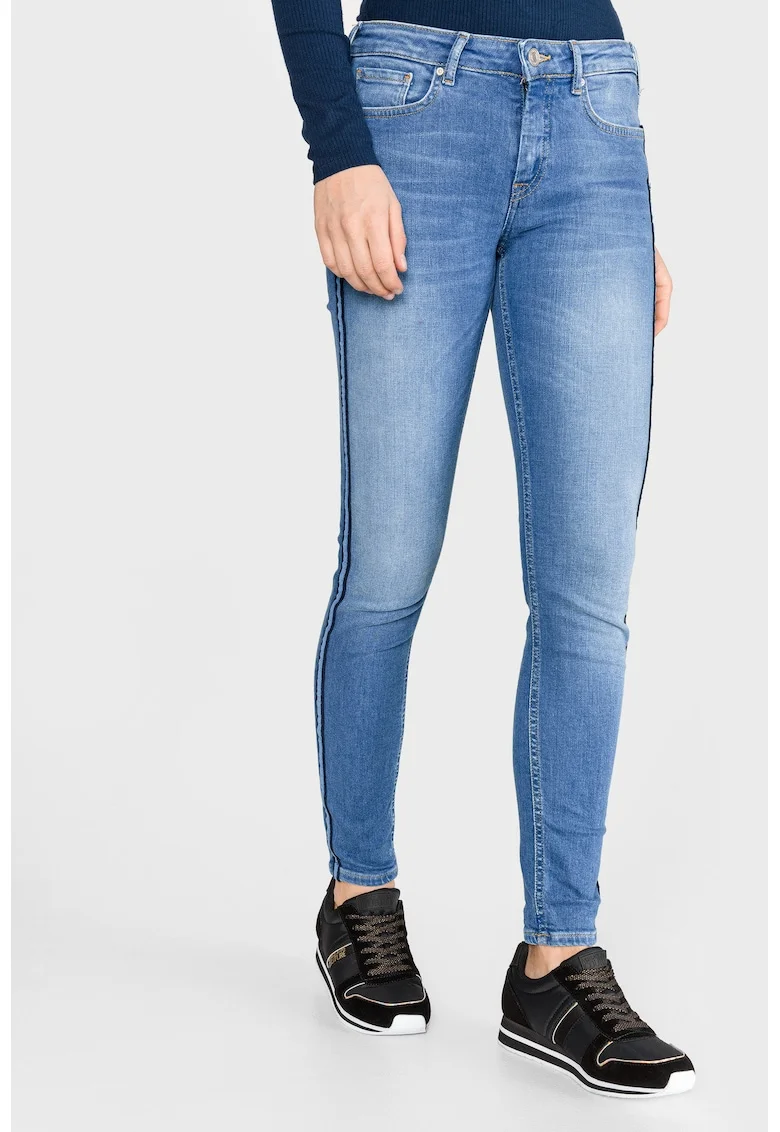 Blugi skinny cu talie joasa
