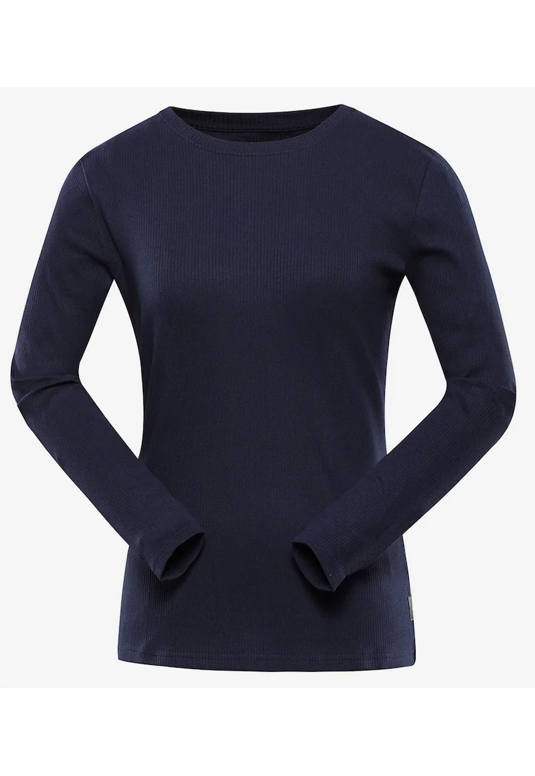 Bluza cu aspect striat si maneci lungi