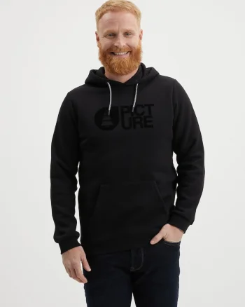 Hanorac din amestec de bumbac organic cu logo