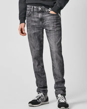 Blugi barbati gri Slim Fit  Stanley,