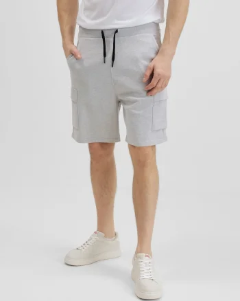 Pantaloni scurti de trening cu snur de ajustare