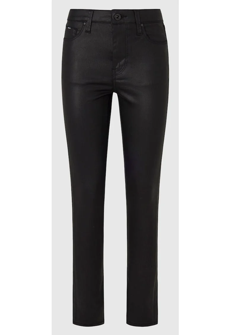 Pantaloni negri de dama Slim Fit
