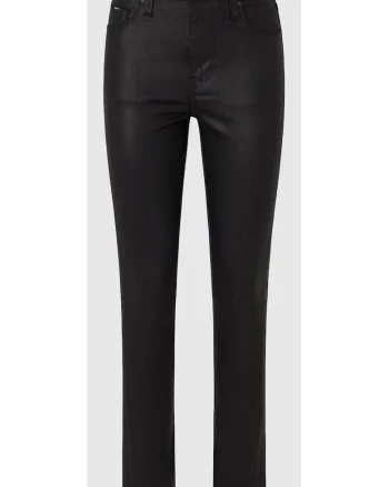 Pantaloni negri de dama Slim Fit