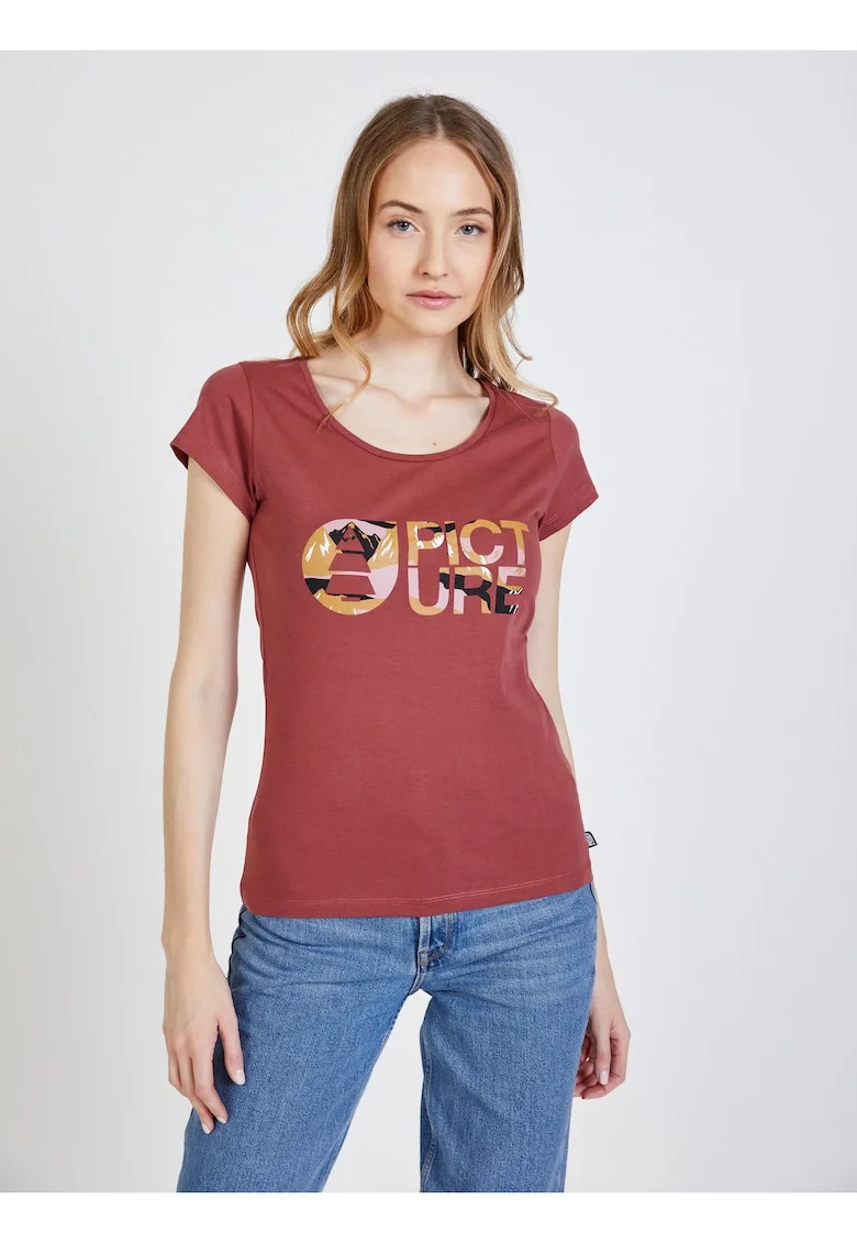 Tricou slim-fit cu imprimeu logo
