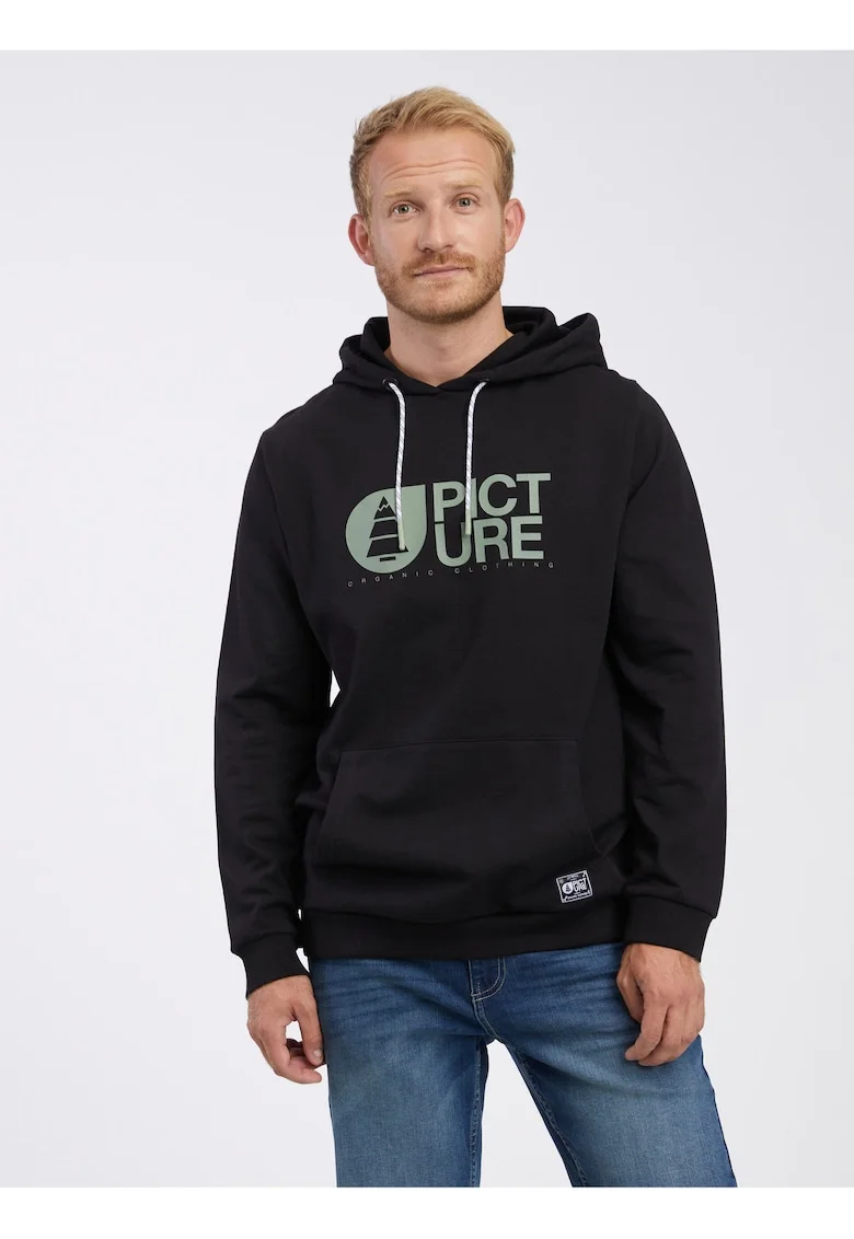 Hanorac din bumbac organic cu logo,