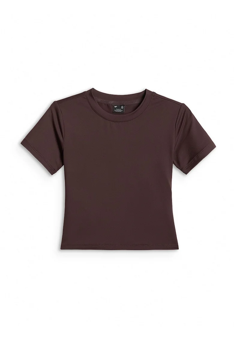 Tricou dama  slim, Maro