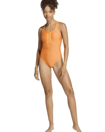 Costum de baie intreg cu decupaj pe spate, Portocaliu mandarina