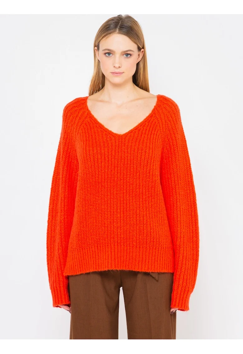 Pulover supradimensionat din tricot