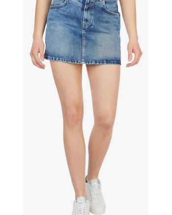 Fusta din denim Rachel
