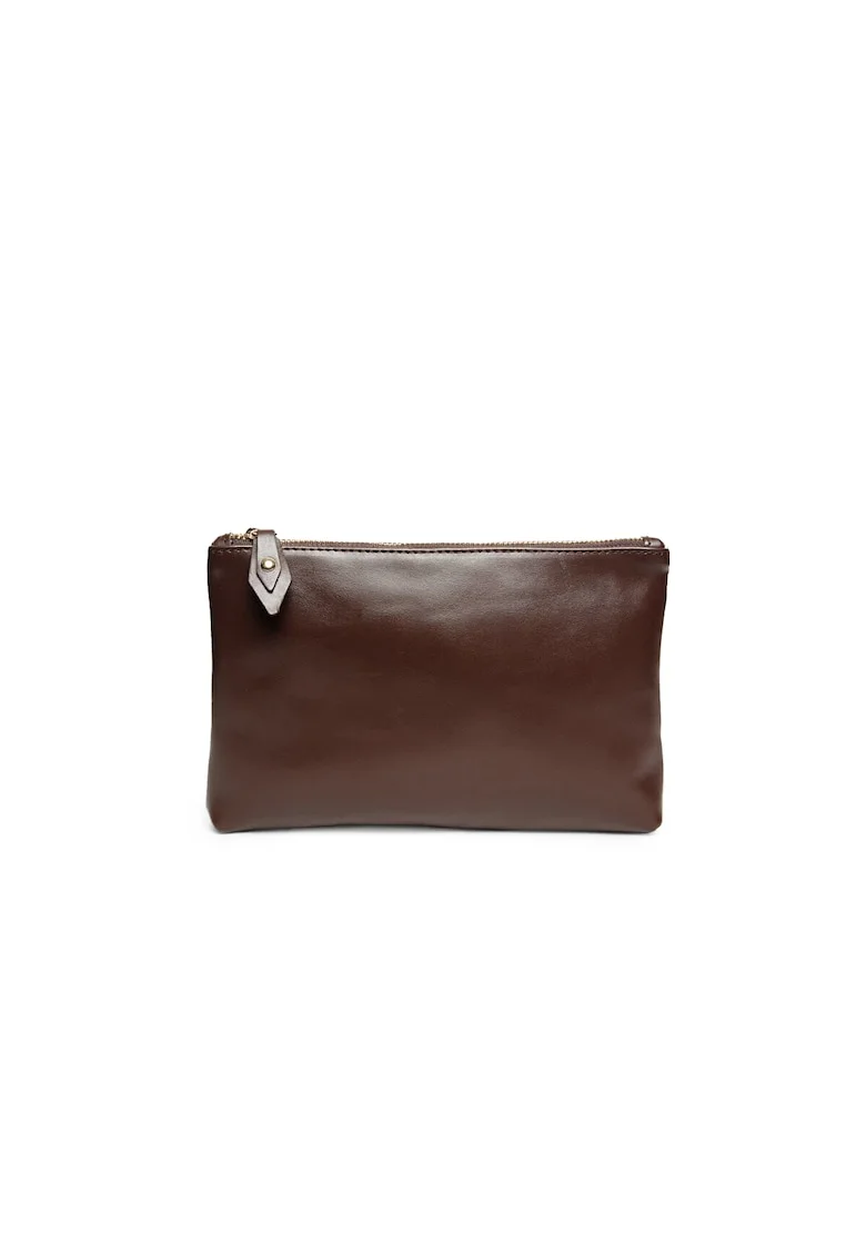Portfard piele,  St. Moritz maro, 23 x 3 x 15 cm