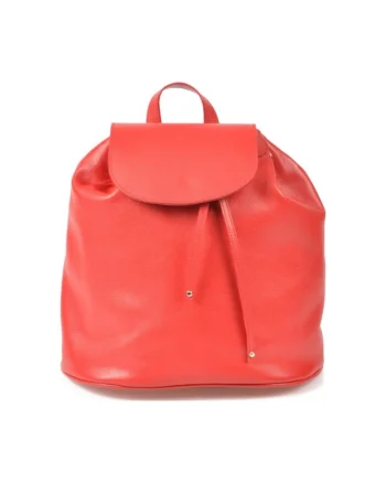Geanta dama piele,  Rucsac 4 mic, rosu, 31x15x31 cm