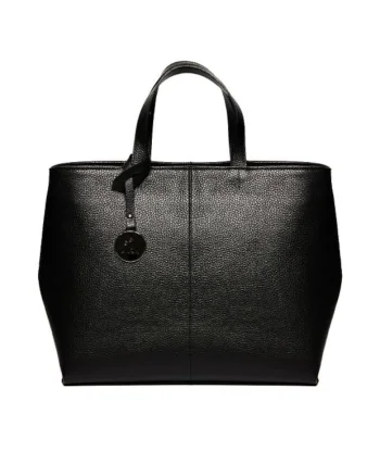 Geanta dama piele,  Cosulet Ana mijlociu, 35x13x28, Negru
