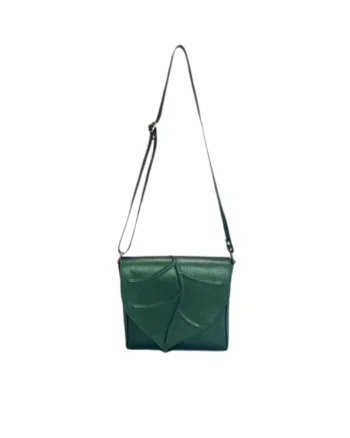 Geanta dama piele,  Francine, 23x5x21, Verde