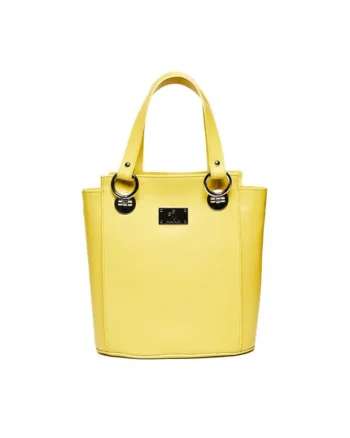 Geanta dama piele,  Elisabeth 8, 25x14x27, Galben