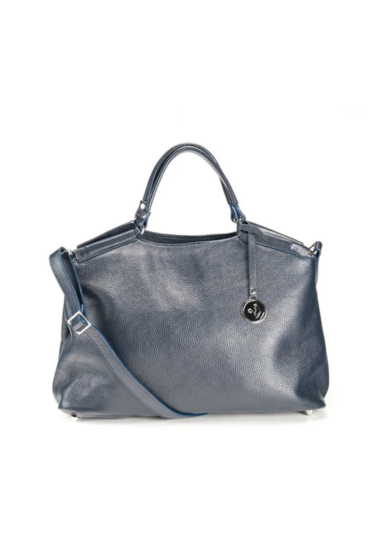 Geanta dama piele  Laura 63 B, Bleumarin