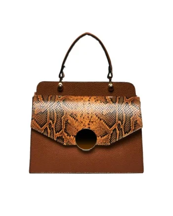 Geanta dama piele,  Felicia, 26x12x20, Coniac