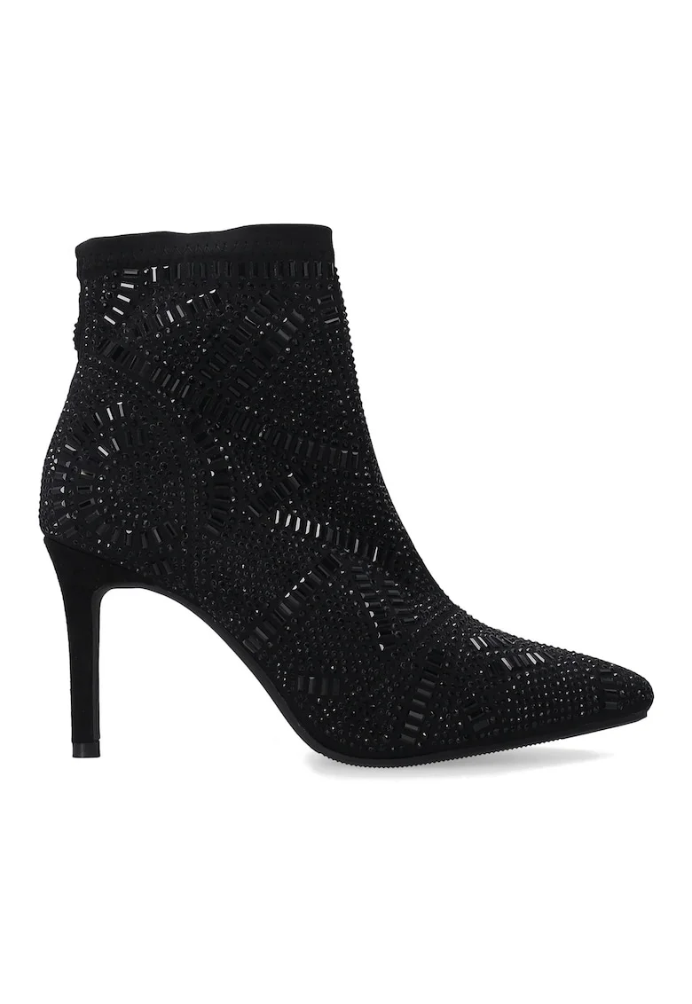 Botine decorate cu strasuri