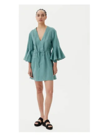 Rochie de plaja dama,  in, verde, M
