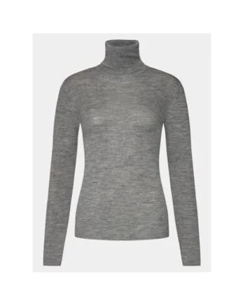 Bluza dama,  304007712, Lana merinos, Gri, Gri
