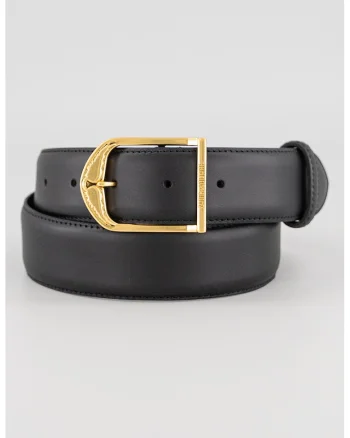 Curea de piele Rise, Negru