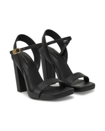 Sandale dama,  piele naturala, negru,