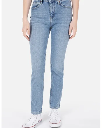 Blugi slim fit Carla, Albastru lavanda