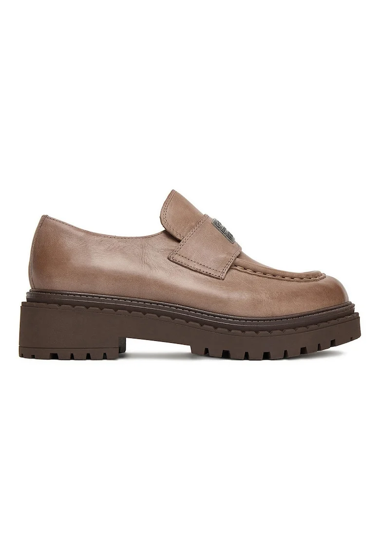 Mocasini pentru femei, G Star Raw, 5906751377642, piele naturala, Gri
