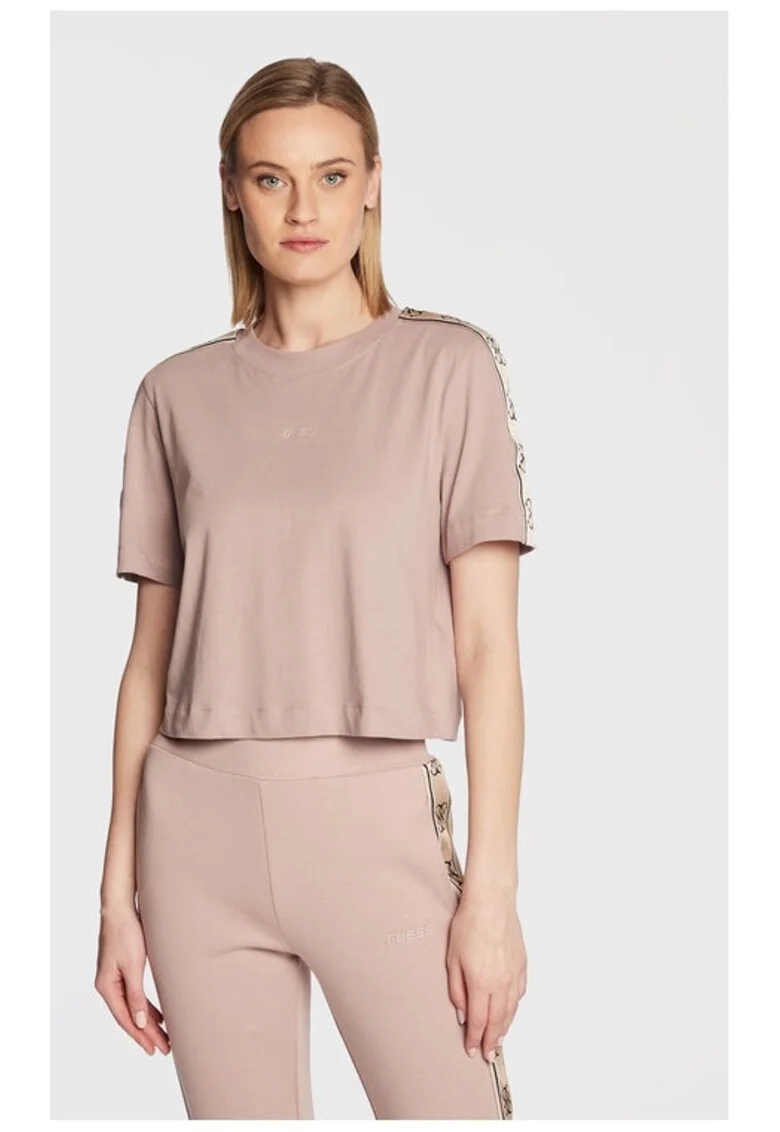 Tricou dama,  094141, Roz, Bumbac,