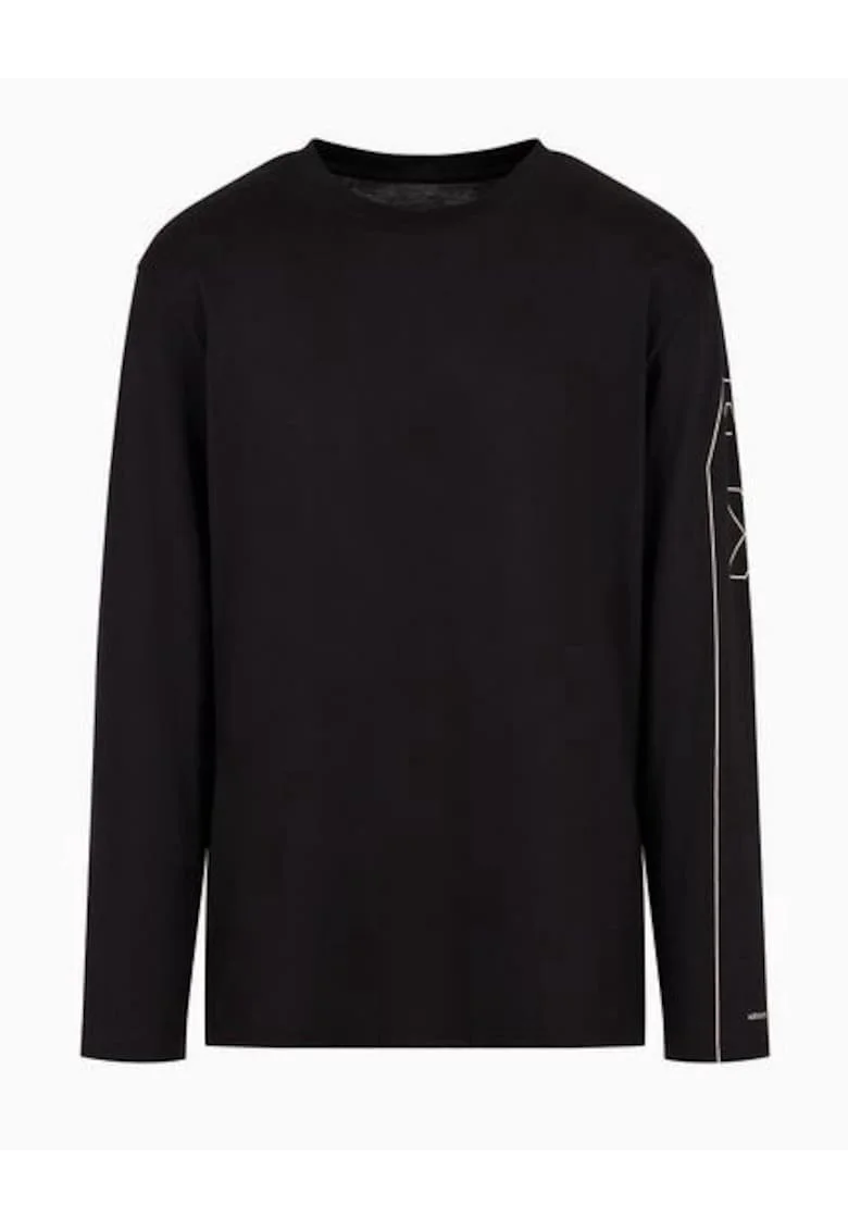 Bluza barbati 6DZTH4,  Bumbac, Negru