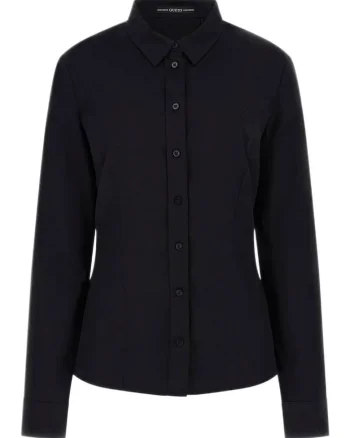 Camasa dama  Bumbac, Negru, Negru