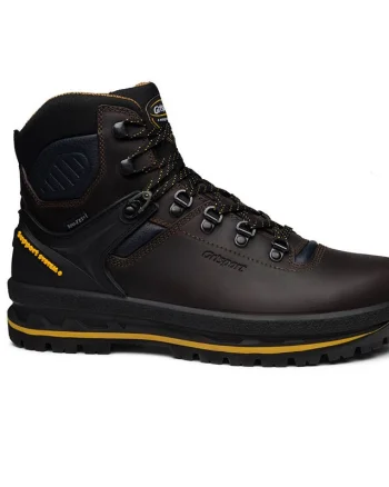 Grisport Niobite Bocanci Trekking Impermeabili Bărbați din Piele Maro - Brown