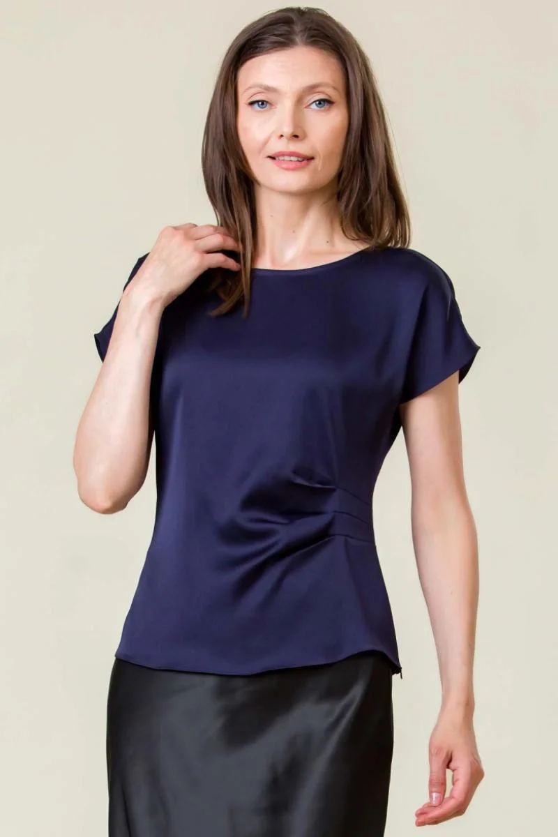 Bluza satin Emilie