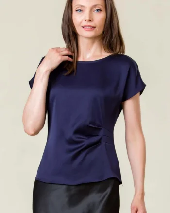 Bluza satin Emilie