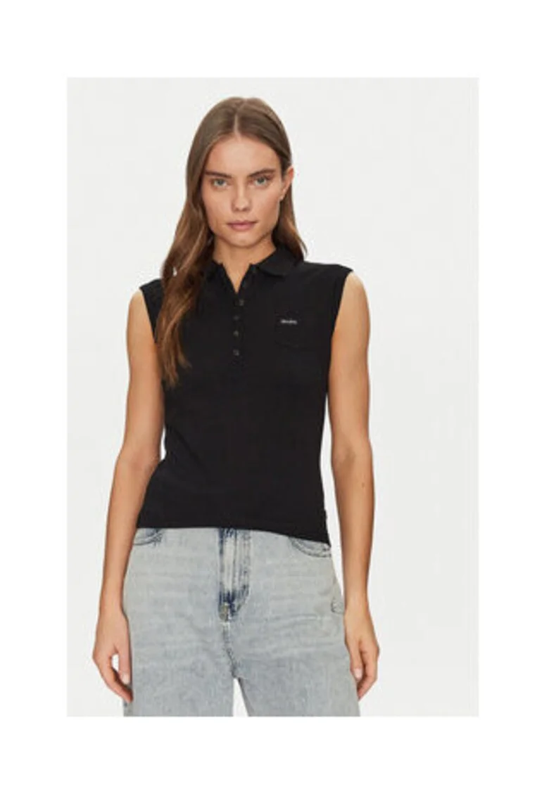 Tricou polo clasic, Negru