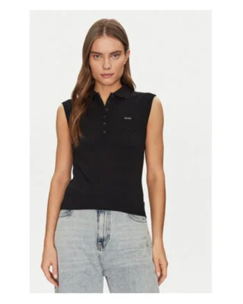 Tricou polo clasic, Negru