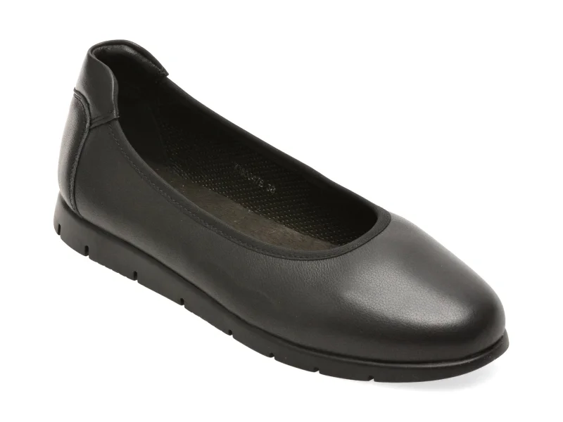 Balerini PASS COLLECTION negri, W160047, din piele naturala