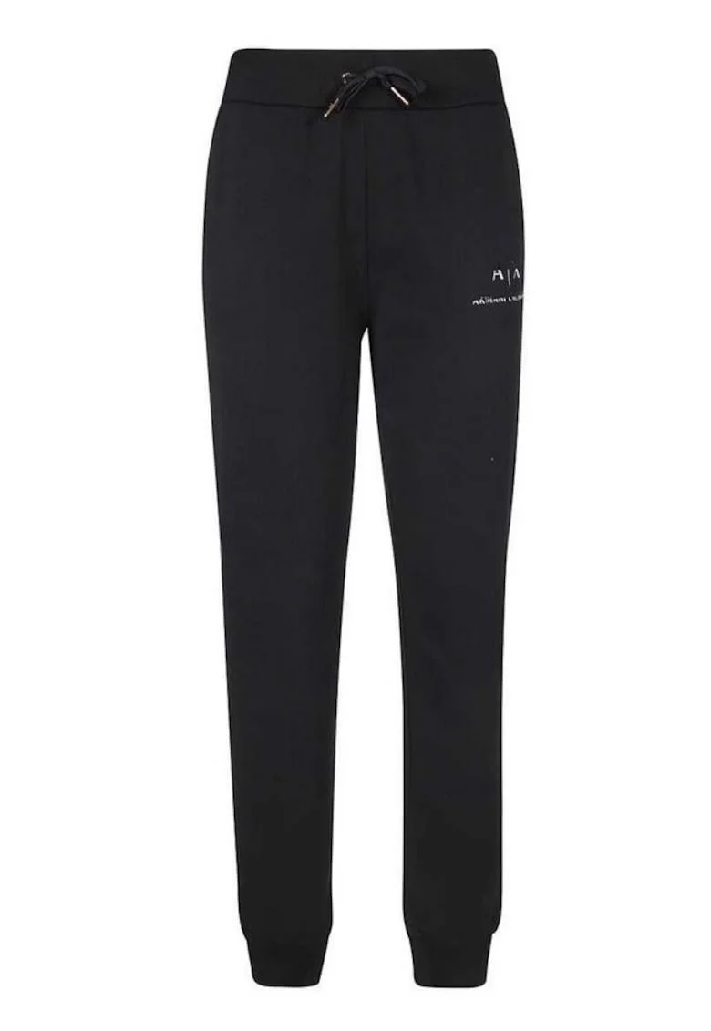 Pantaloni dama 3LYP94,  Bumbac/Poliester, Negru, Negru