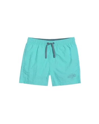 Pantaloni scurti de baieti  poliester, turcoaz, Turcoaz