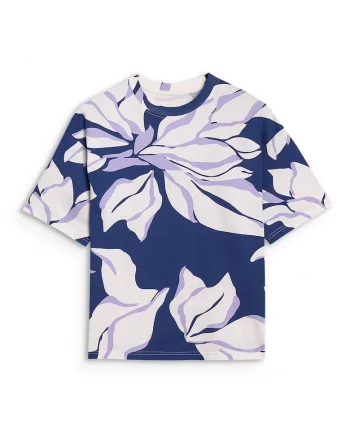 Tricou Oversize  100% Bumbac, Imprimeu, Multicolor