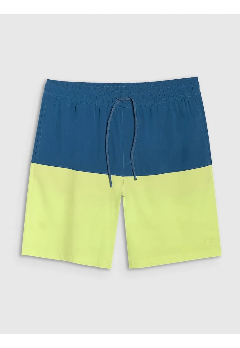 Pantaloni scurti de plaja barbati  verde, uscare rapida, buzunare practice