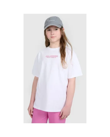 Tricou Oversize  Bumbac - 37954, Alb