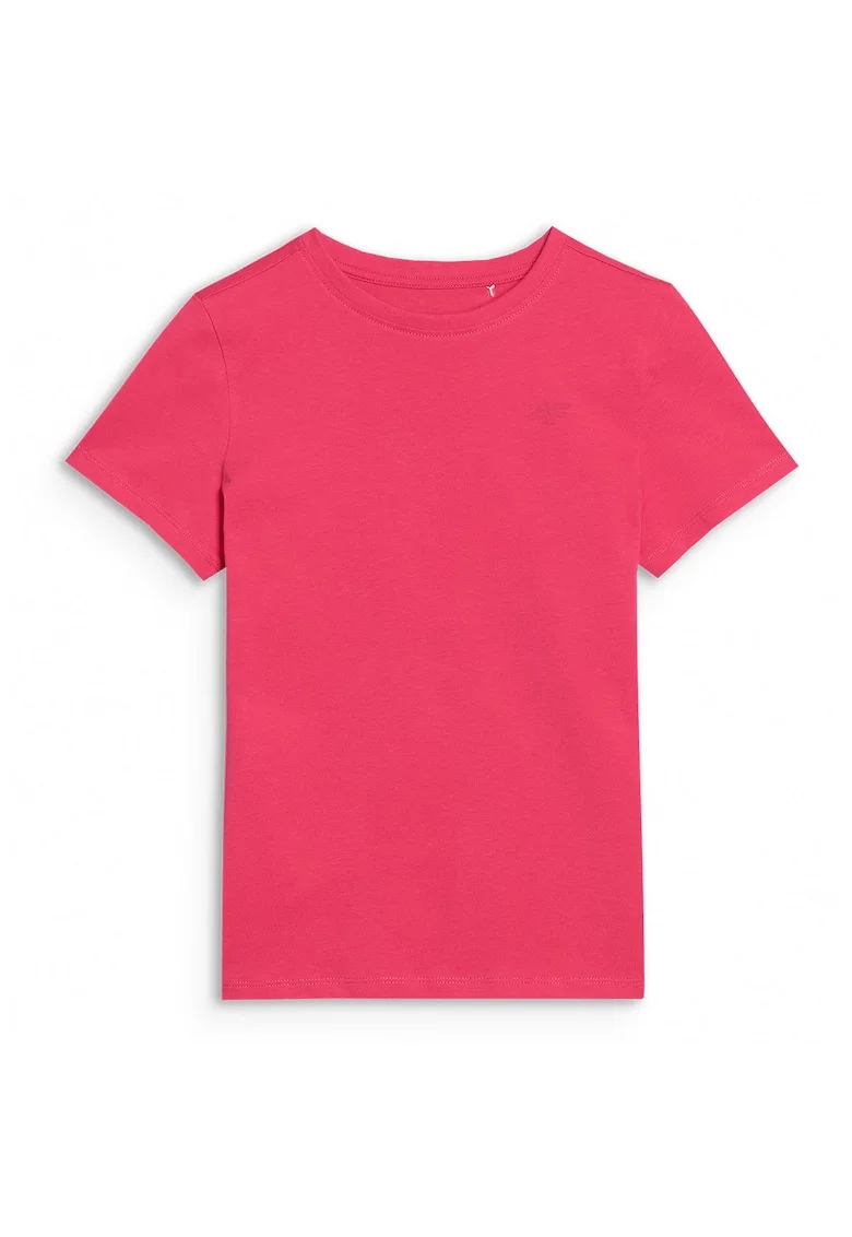 Tricou Fete  Junior, Bumbac Sportstyle - 45767, Fucsia
