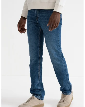Blugi regular-fit, Albastru