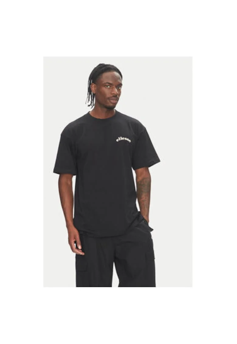 Tricou barbati  SHZ21847011, Bumbac, Negru, Negru