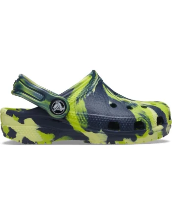 Saboti slingback  Classic, Material sintetic, Multicolor,