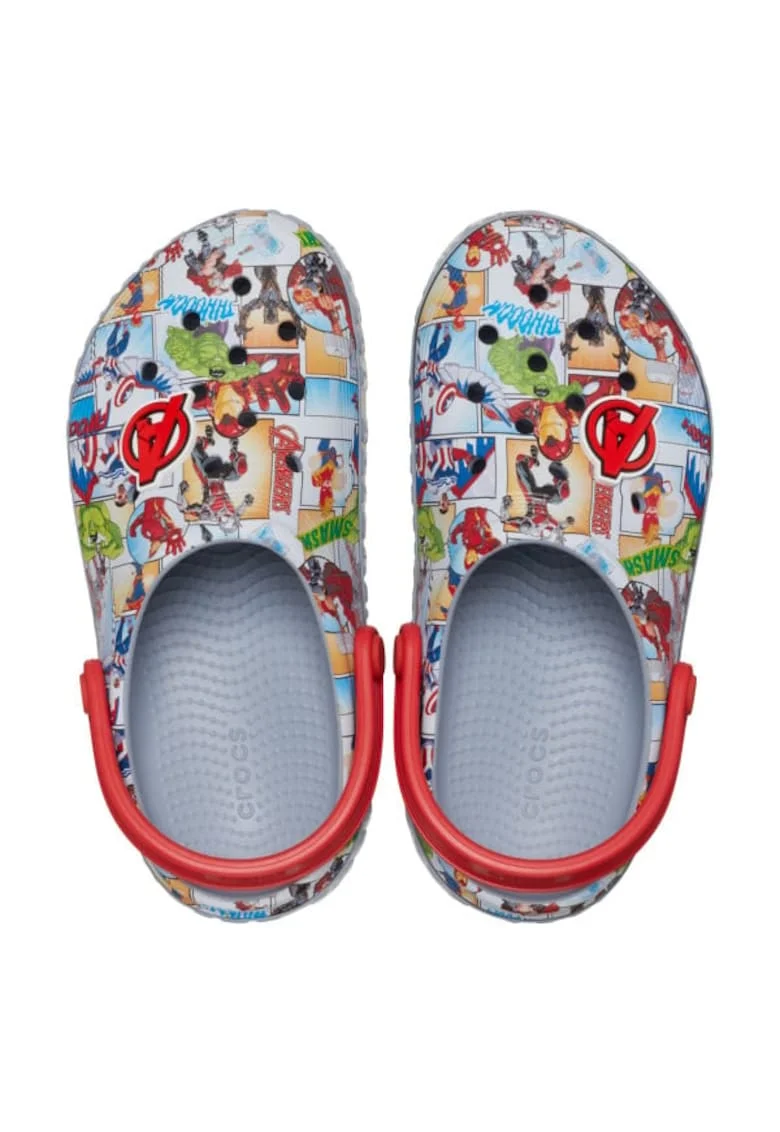 Saboti  Avengers Off Court Clog Kids - US Gri - Blue Grey, Gri